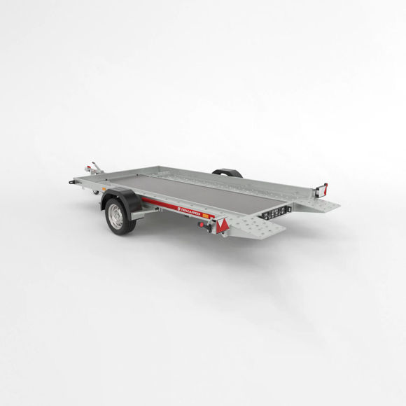 Bild von CAR FLAT 3518 U 1,3T SIEBDRUCKBODEN
zul.GG. 1.300kg
Nutzlast ca. 951kg
Innenmaße ca. 3530mm x 184