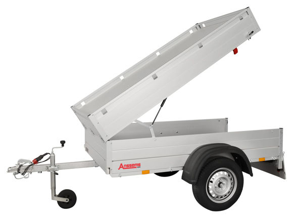 Bild von 1- achs Tieflader Typ GT750.251×126 HT
zul.GG. 750kg ungebremst
Nutzlast	ca. 552 kg
Innenmaße ca.
