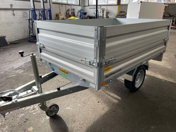 Bild von 1- achs Hochlader Typ HU152314 MIT BORDWANDAUFSATZ
zul.GG. 1.500kg
Nutzlast ca. 1.216kg
Innenmaße