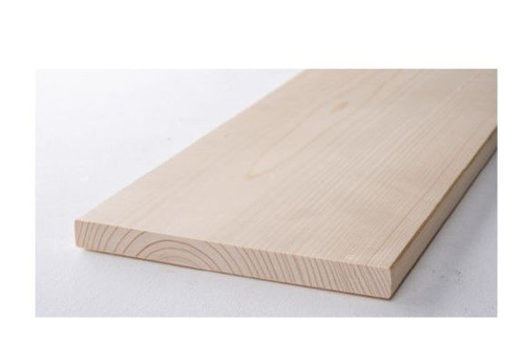 Bild von Profilholz für Wand und Decke 
Nordische Fichte 
Glattkant 24x110mm,5,10 m
Je Laufender Meter