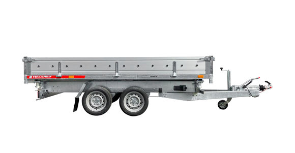 Bild von TIPPER 3217/2 C S 3.5T E-HYDRAULIK+HANDPUMPEzul.GG. 3.500kgNutzlast ca. 2.678kgInnenmaße ca.