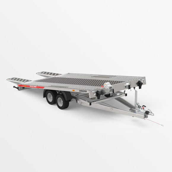 Bild von TEMARED
CARKEEPER 4021/2 S 3T STANDSCHIENEN MIT ALU
Tandem Fahrzeugtransporter Hochlader kippbar

