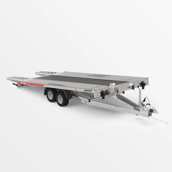 Bild von TEMARED
CARKEEPER 4521/2 S 3,0T STANDSCHIENEN MIT SIEBDRUCK UND ALU
Tandem Fahrzeugtransporter Hoc