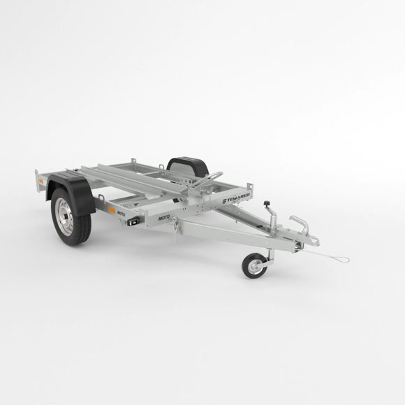 Bild von TEMARED
Motorradanhänger Typ MOTO 1 KIPPBAR
zul.GG. 750kg 
Nutzlast ca. 624kg
Innenmaße ca. 2.20