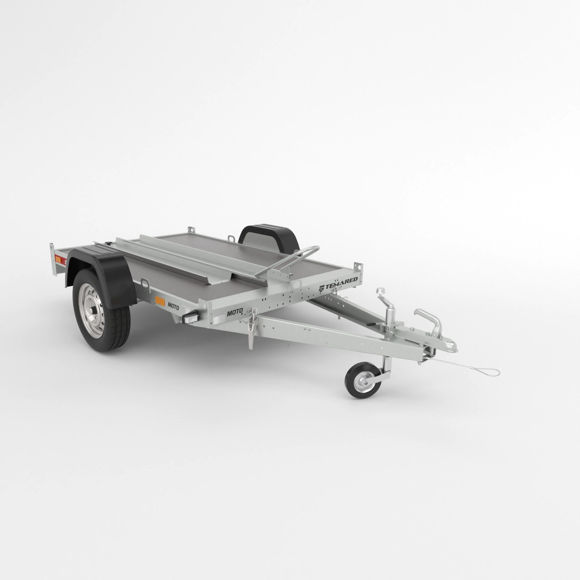 Bild von TEMARED
Motorradanhänger Typ MOTO 1 KIPPBAR
zul.GG. 750kg 
Nutzlast ca. 609kg
Innenmaße ca. 2.20