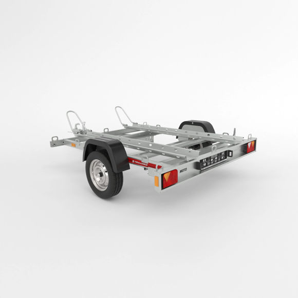 Bild von TEMARED
Motorradanhänger Typ MOTO 2 KIPPBAR
zul.GG. 750kg 
Nutzlast ca. 595kg
Innenmaße ca. 2.30