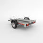Bild von TEMARED
Motorradanhänger Typ MOTO 1 KIPPBAR MIT BLATTFEDERUNG
zul.GG. 750kg 
Nutzlast ca. 583kg
