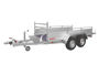 Bild von Tandem Tieflader Typ BSX2500.301X150
zul.GG. 2.500kg 
Nutzlast ca. 2.095kg
Innenmaße ca. 3.010 x 