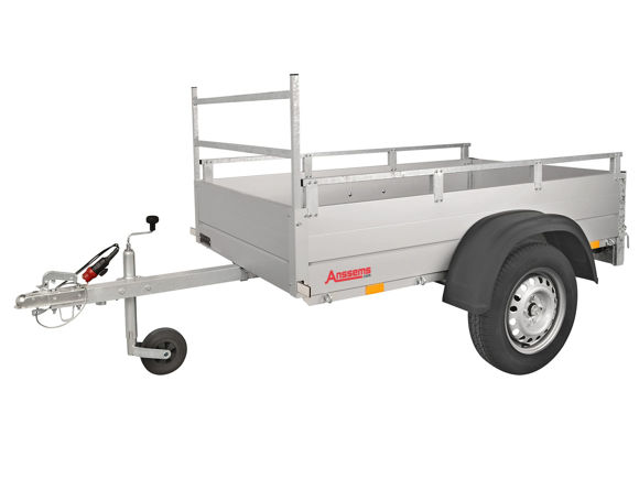 Bild von 1- achs Tieflader Typ GT500.151X101
zul.GG. 500kg ungebremst
Nutzlast	ca. 378 kg
Innenmaße ca. 1.