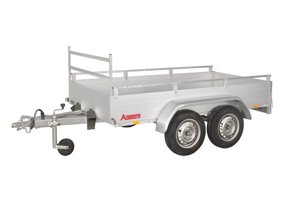 Bild von Tandem Tieflader Typ GTT750.251×126 R
zul.GG. 750kg ungebremst
Nutzlast	ca. 492 kg
Innenmaße ca. 