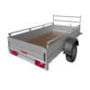Bild von 1- achs Tieflader Typ GTB750.211×126 R
zul.GG. 750kg mit Auflaufbremse
Nutzlast	ca. 578 kg
Innenm