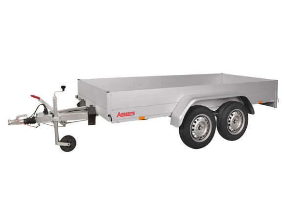 Bild von Tandem Tieflader Typ GTT1500.251×126 MIT UEBERFAHRWAND 135CMm
zul.GG. 1.500kg ungebremst
Nutzlast	