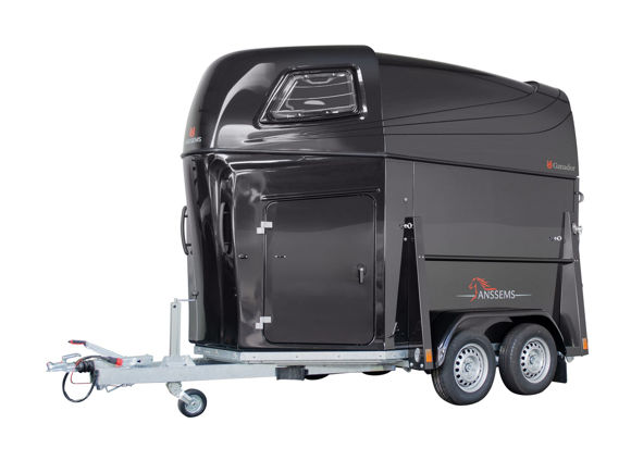 Bild von Pferdeanhänger PTH 2300 Ganador – schwarz metallic

zul.GG. 2.300kg
Nutzlast ca. 1.450kg
Innenma