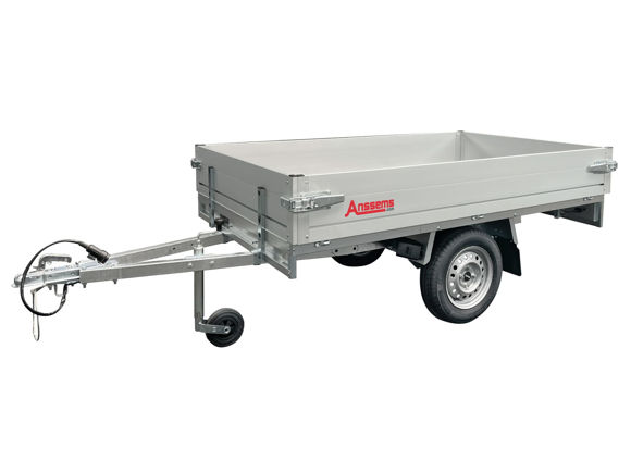 Bild von 1- achs Hochlader Typ PLT750.231X132
zul.GG. 750kg
Nutzlast ca. 580kg
Innenmaße ca. 2.310 x 1.320