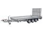 Bild von Tridem Maschinentransporter TERRAX-3 3500.394X180X150
zul.GG. 3.500kg
Nutzlast ca. 2.555Kg
Innenm