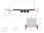 Bild von Tridem Maschinentransporter TERRAX-3 3500.394X180X150 LK Go-Getter
zul.GG. 3.500kg
Nutzlast ca. 2.